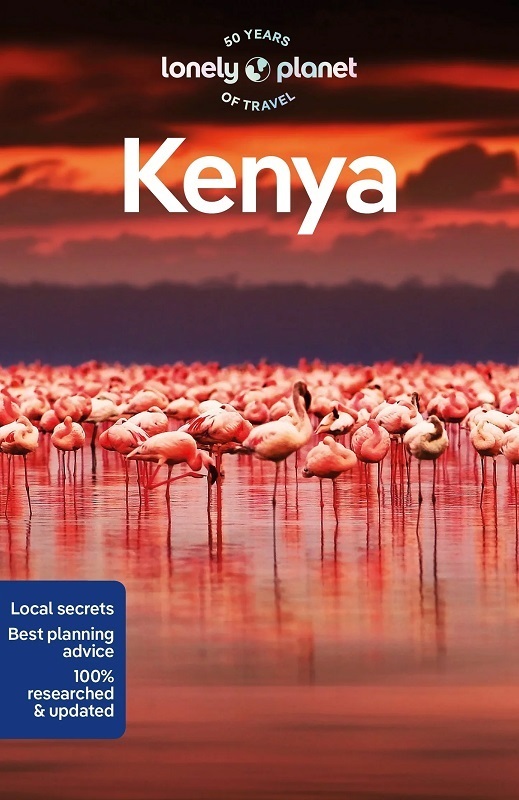 Lonely Planet Kenya Book Image